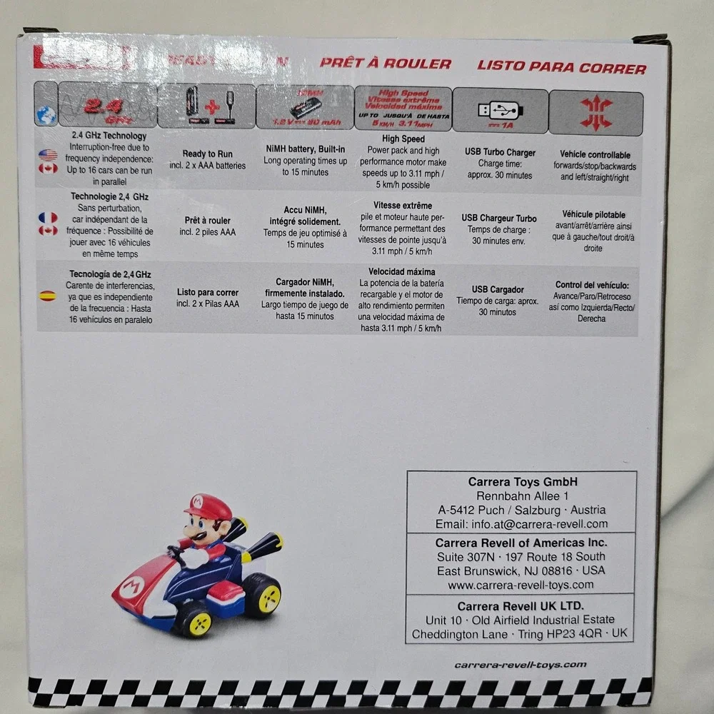 Carrera rc mario